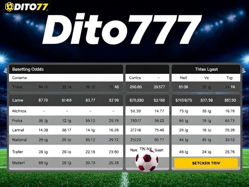 Welcome to dito777.com – your premier hub for online casino games, sports betting, and real money gambling. Discover exclusive bonuses, expert guides, and verified ratings for the ultimate betting experience.